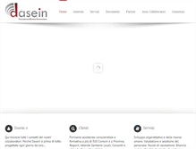 Tablet Screenshot of dasein.it